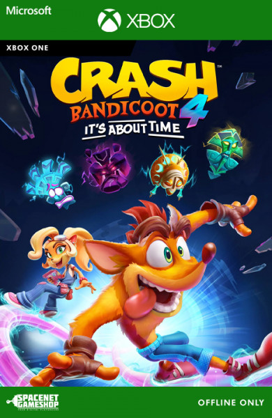 Crash Bandicoot 4: Its About Time XBOX [Offline Only]